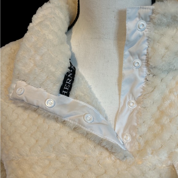 SIMPLY SOUTHERN Cream Fleece Pullover SIZE Small - Picture 3 of 7